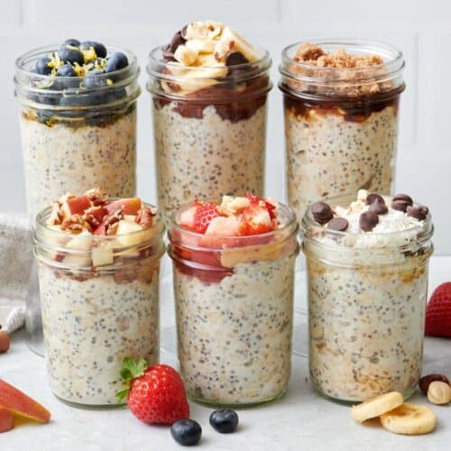 Easy Overnight Oats {2-Ingredient Base Recipe} - FeelGoodFoodie