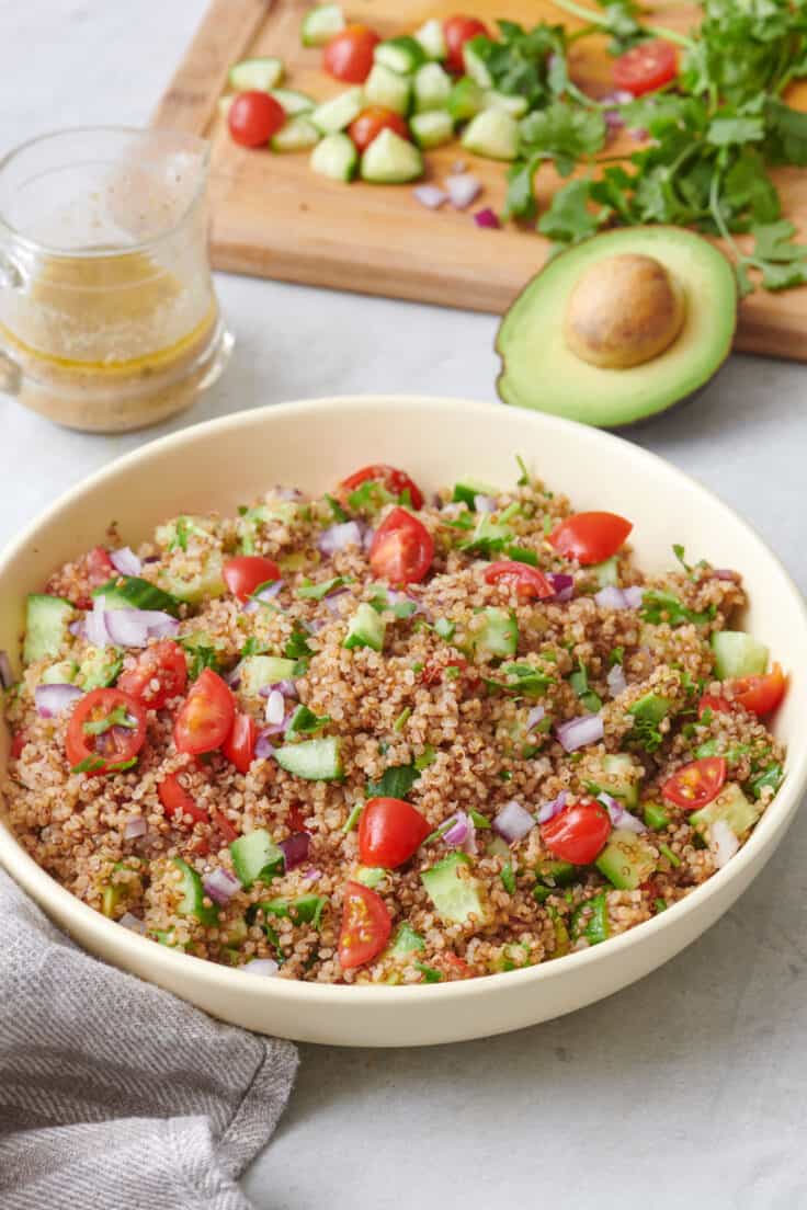 Quinoa Avocado Salad - Feel Good Foodie