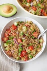 Quinoa Avocado Salad - Feel Good Foodie