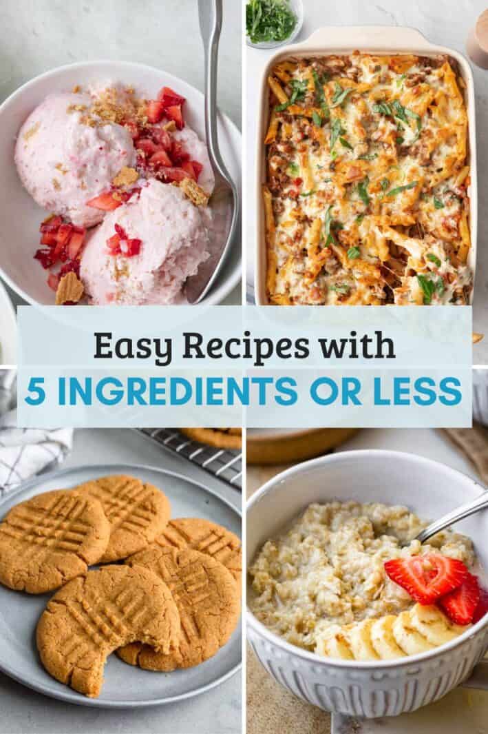 28 Healthy Recipes with 5 Ingredients or Less - Feel Good Foodie