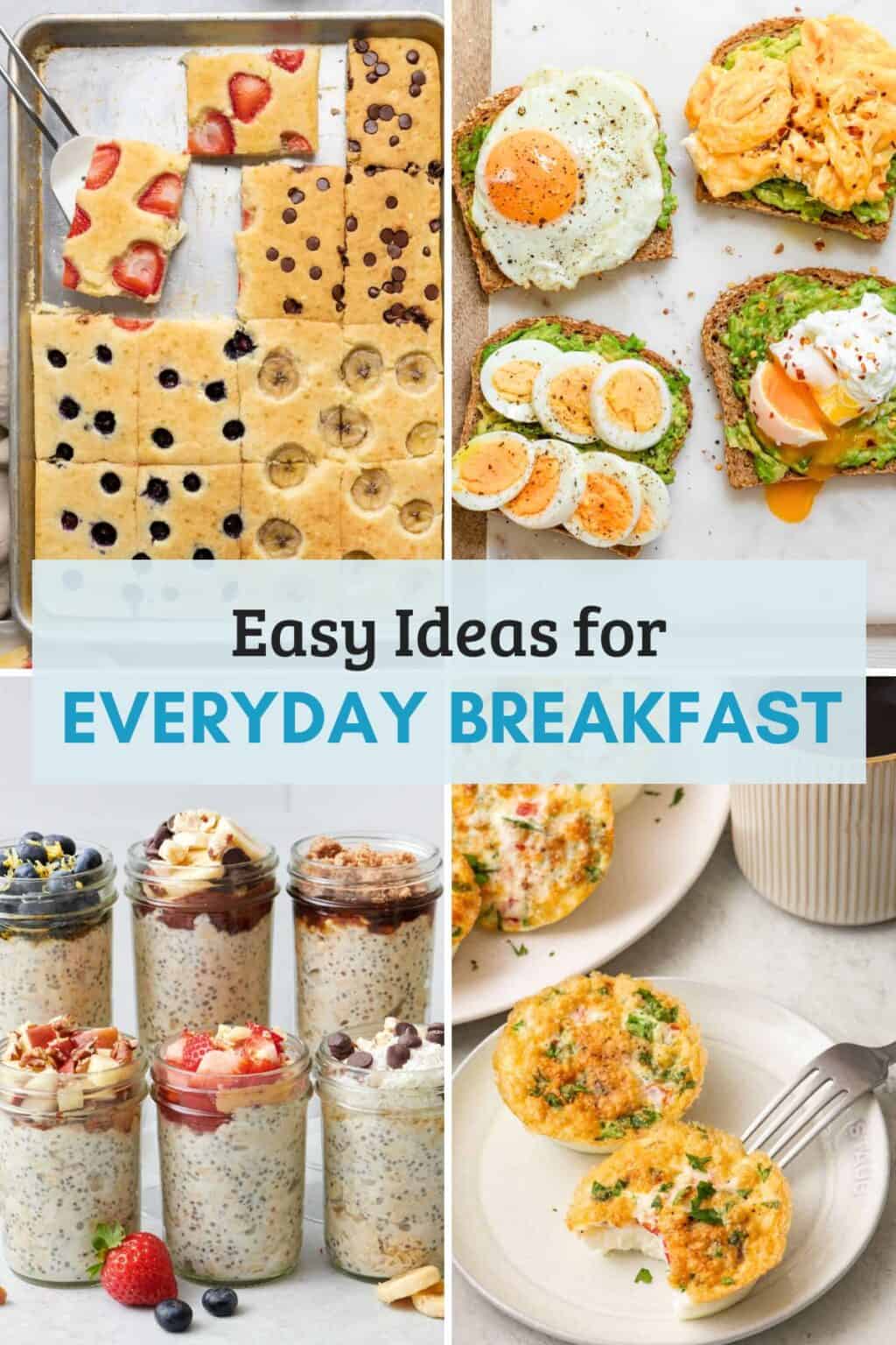 Everyday Breakfast Ideas {70 Recipes + Tips!} - Feel Good Foodie