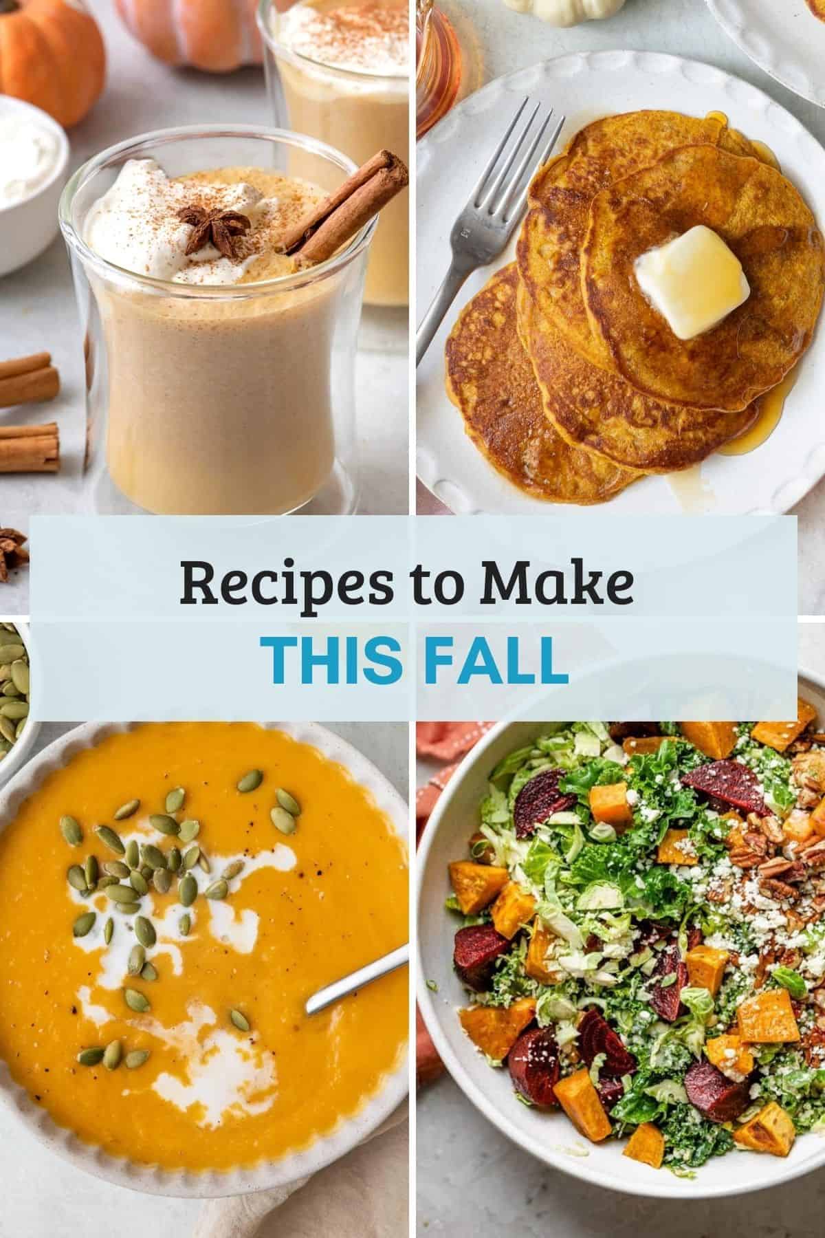 Featured image for recipes to make this fall.