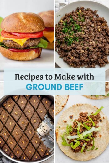 Featured image of recipes to make with ground beef.
