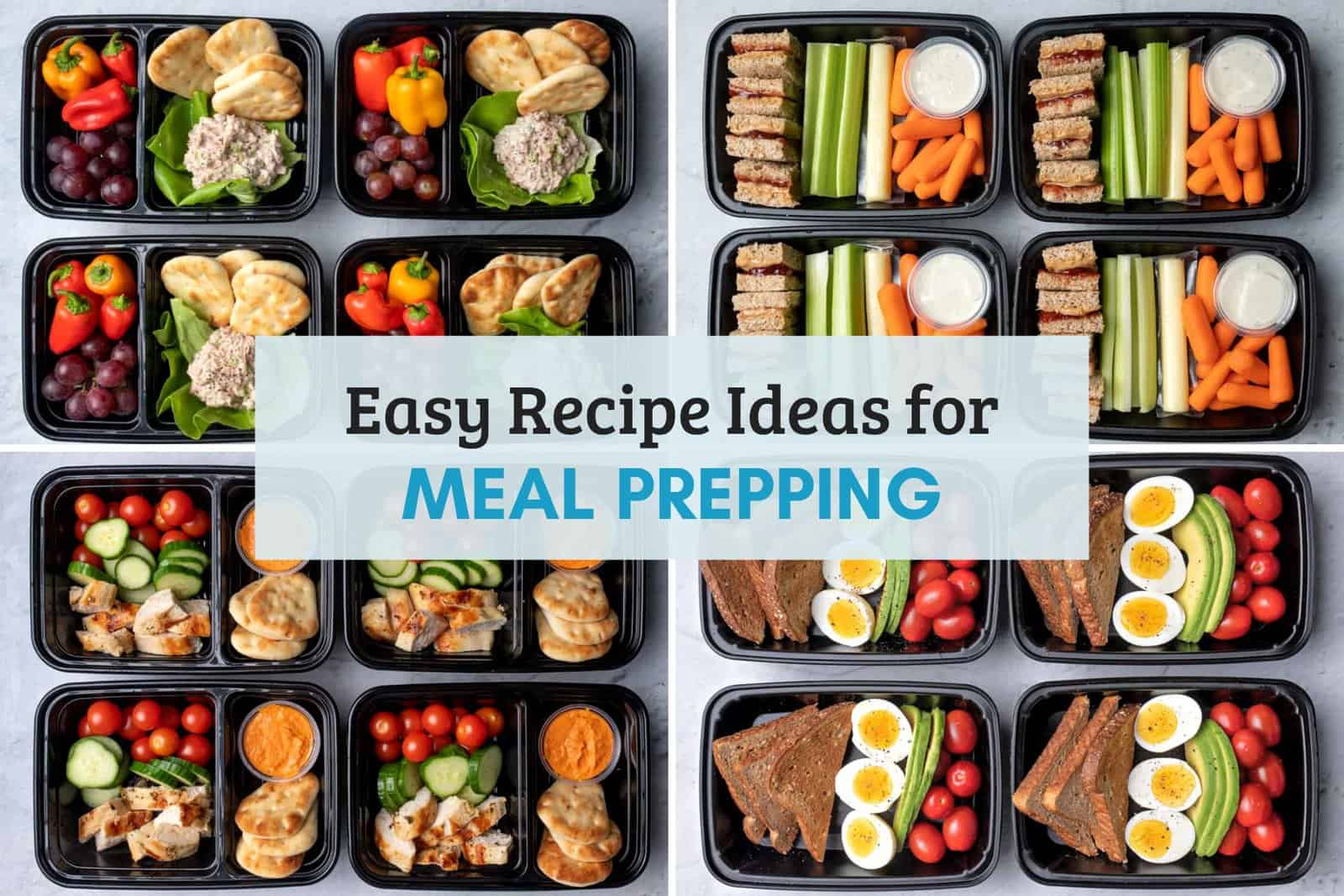 50 Healthy & Easy Meal Prep Recipes - FeelGoodFoodie