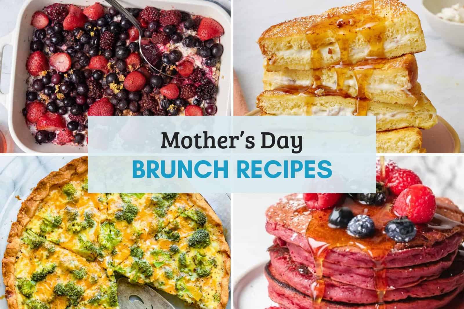 Mother's Day Brunch Ideas image for landing page.