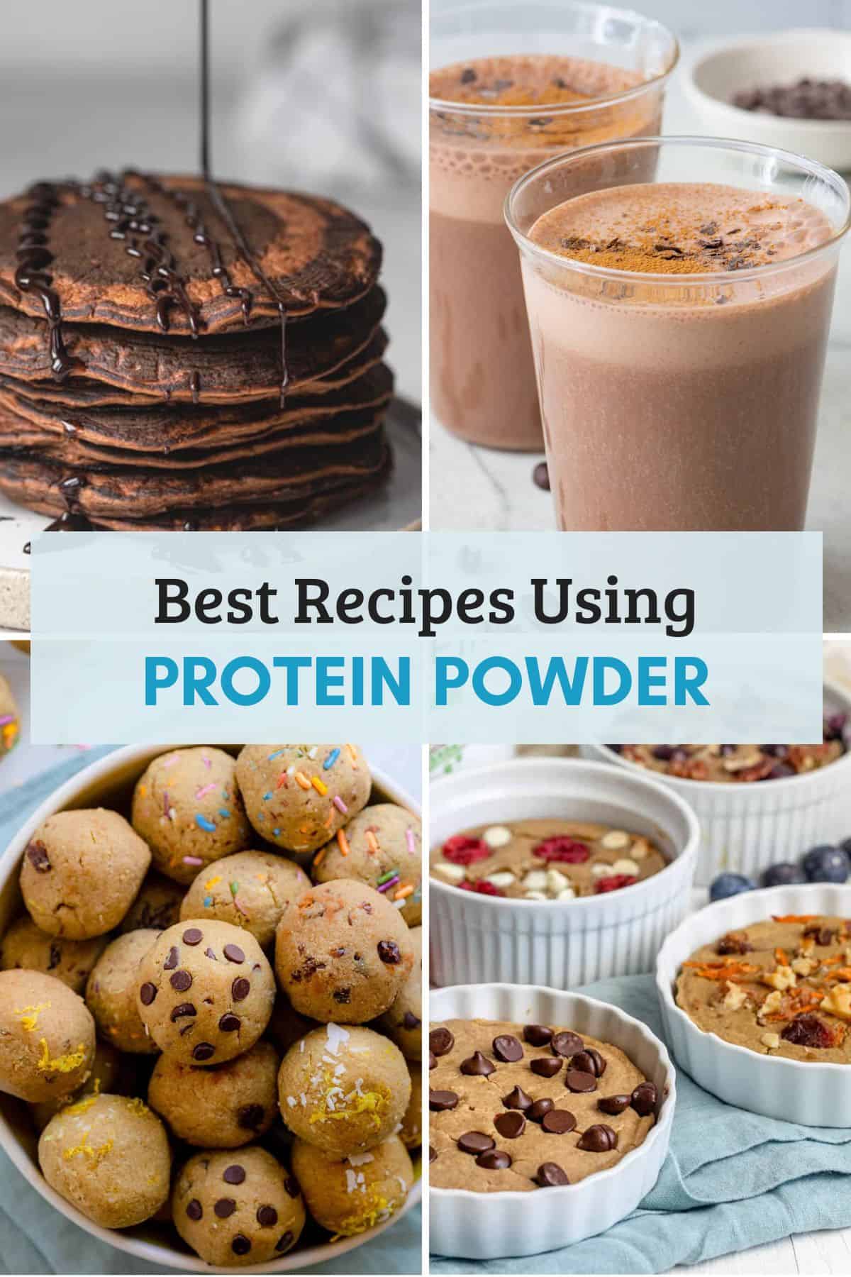 Featured image for the best recipes using protein powder.