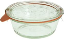 10 ounce weck jar with lid.