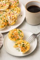 Red Pepper Egg White Bites {Starbucks Copycat Recipe} - Feel Good Foodie