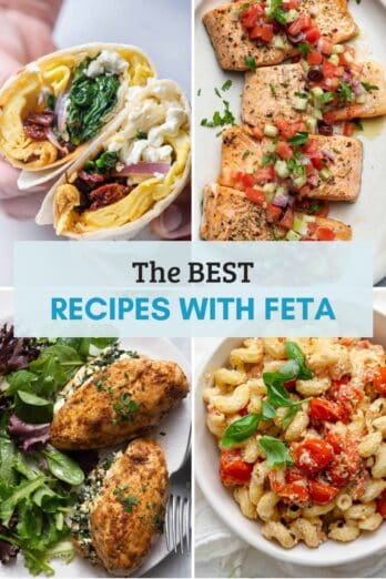 Recipes with feta cheese featured image.