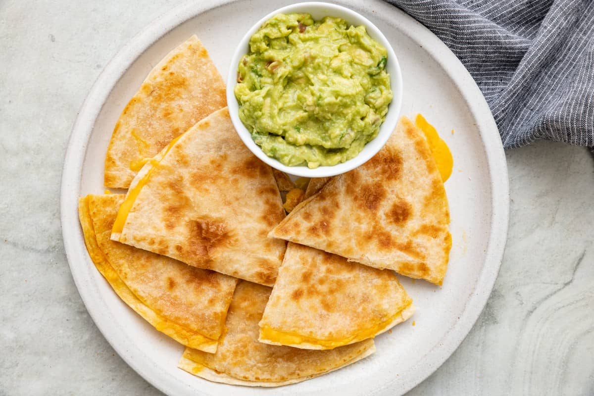 Cheese Quesadilla.