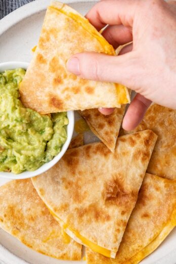 Cheese Quesadilla.