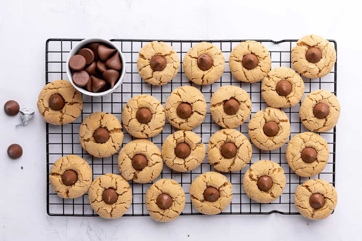 Peanut Butter Blossoms.