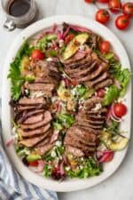 Steak Salad {Steakhouse Inspired!} - FeelGoodFoodie
