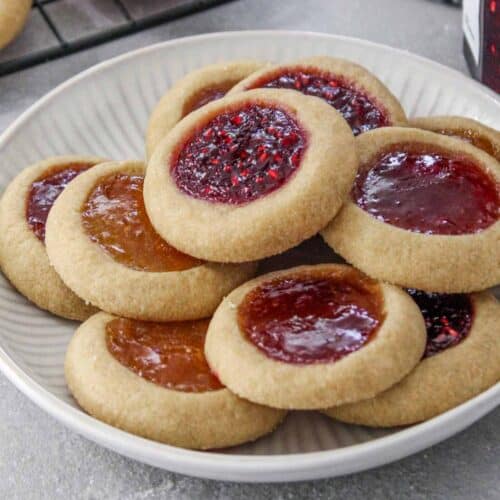 Thumbprint Cookies.