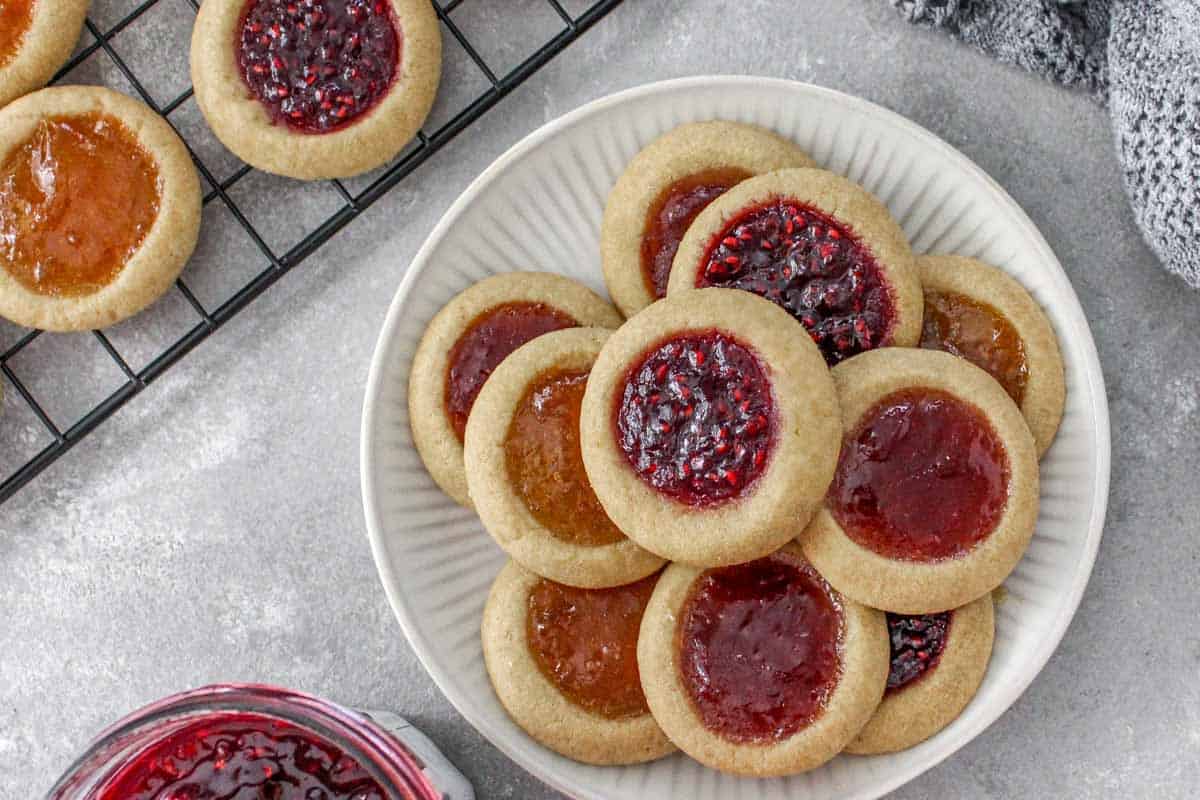Thumbprint Cookies.