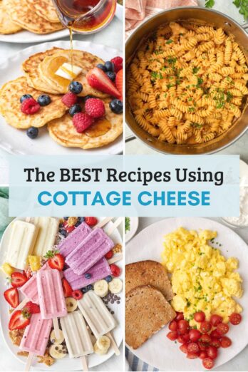 The best recipes using cottage cheese collage.