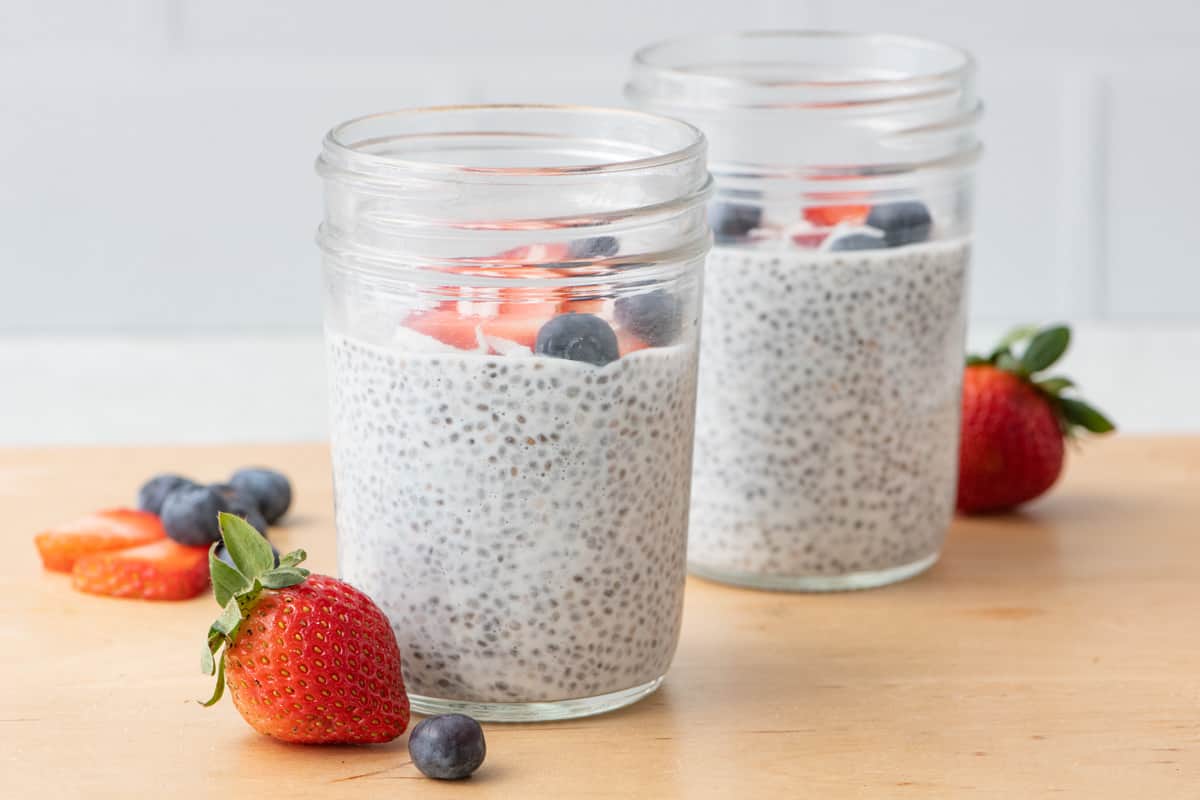 Mason Jars For Overnight Oats Chia Pudding Yogurt Salad - Temu