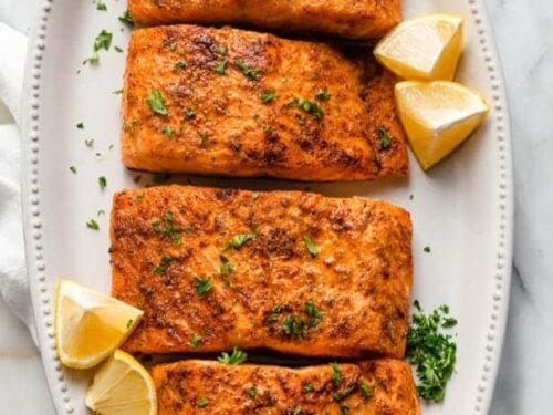 Cajun Air Fryer Salmon Recipe