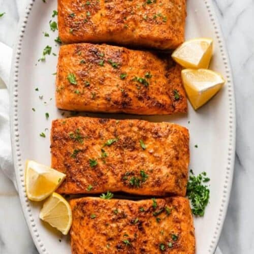 Healthy Air Fryer Salmon - The Stay At Home Chef