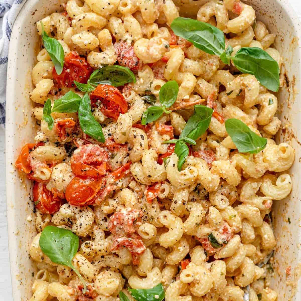 One Pan Pasta - FeelGoodFoodie