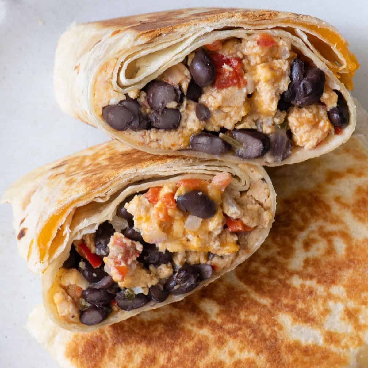Southwest Breakfast Burrito - FeelGoodFoodie