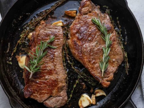 Cast Iron Skillet Steak - Nutrition to Fit