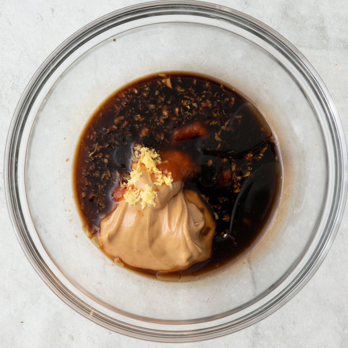 After whisking.