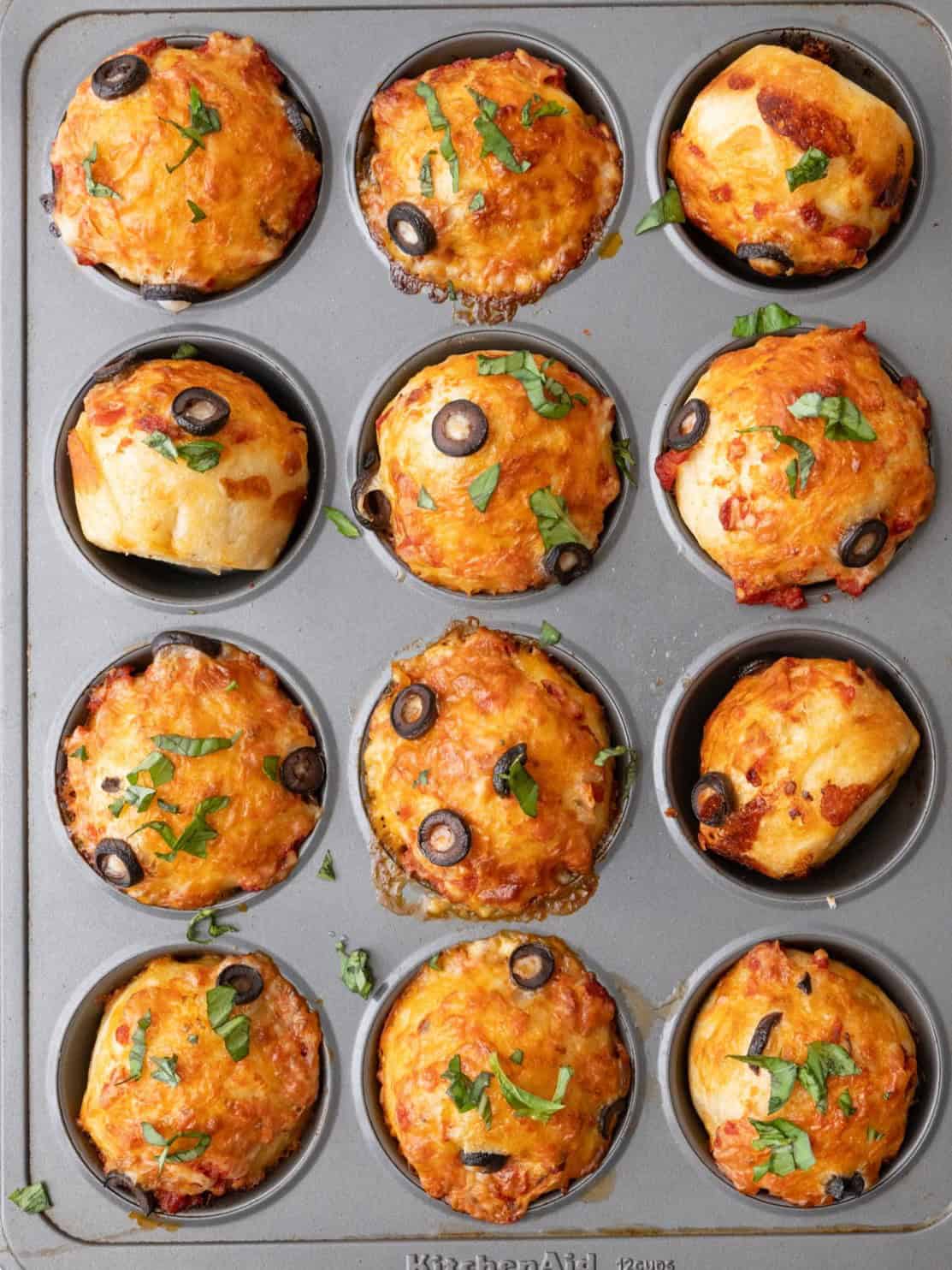 After baking.