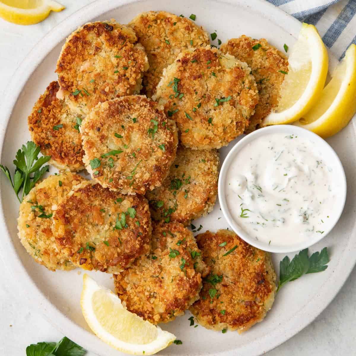 Potato Tuna Cakes.