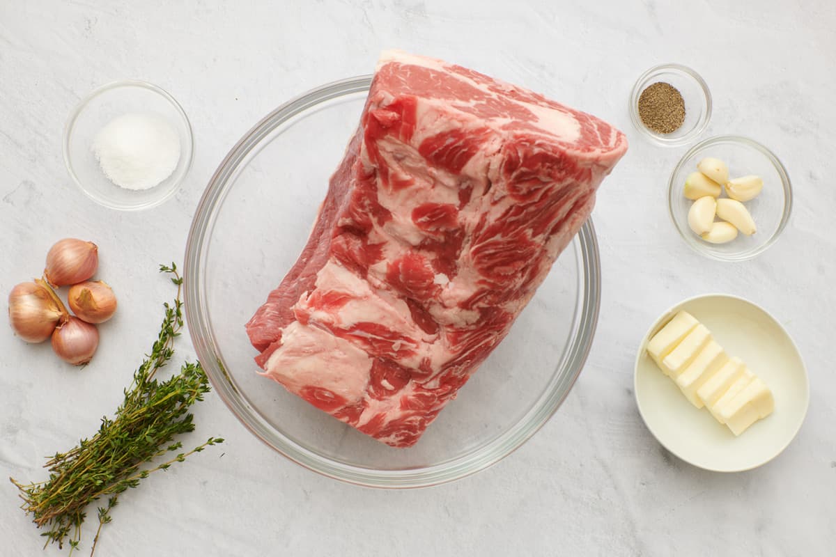 Simple, Foolproof Garlic Herb Crusted Prime Rib with Au Jus