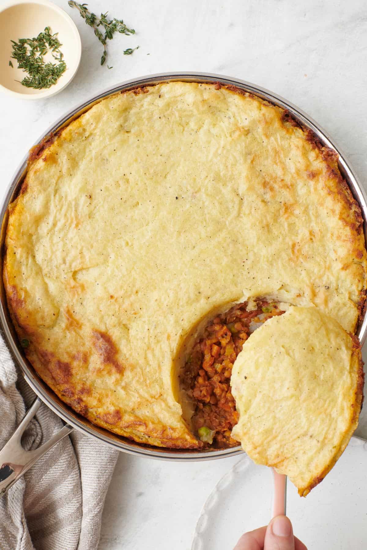 Gluten Free Shepherd's Pie (Lentil option) - AtMyTable