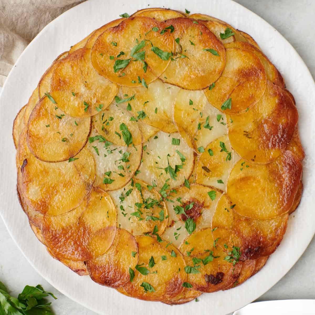Potato Galette - FeelGoodFoodie