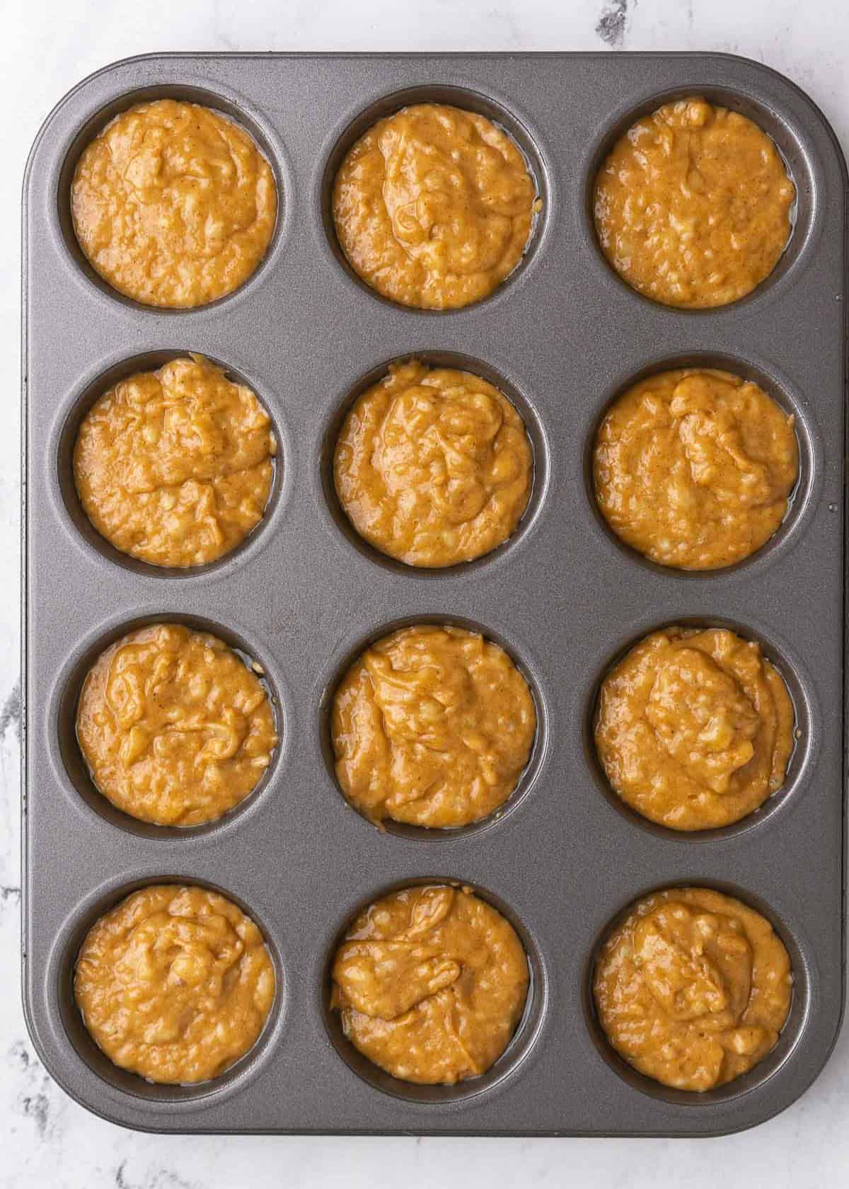 Before baking.