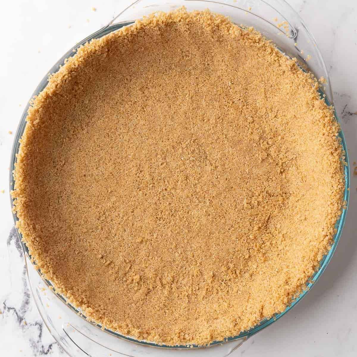 Pie crust before baking.