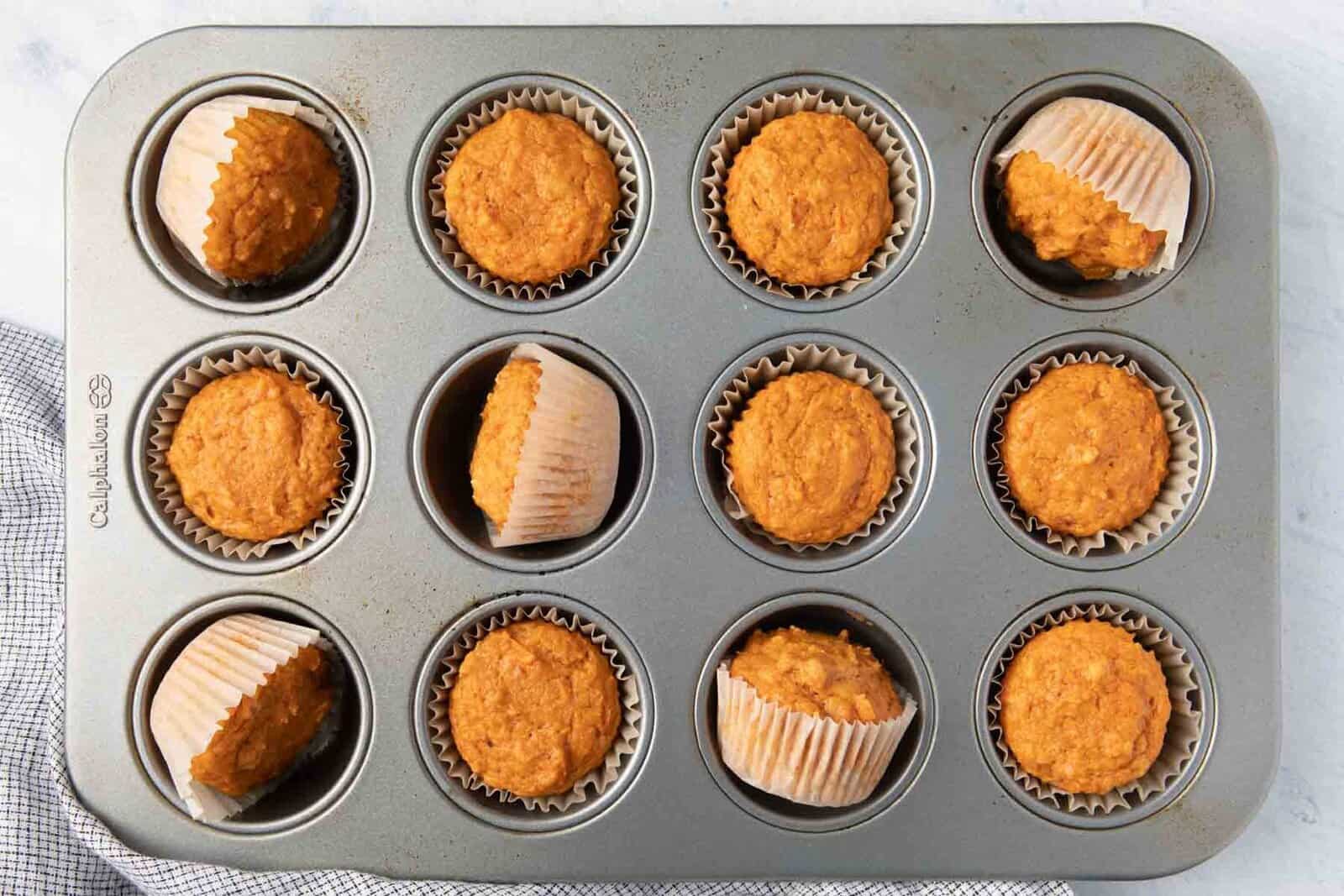 Sweet Potato Muffins.