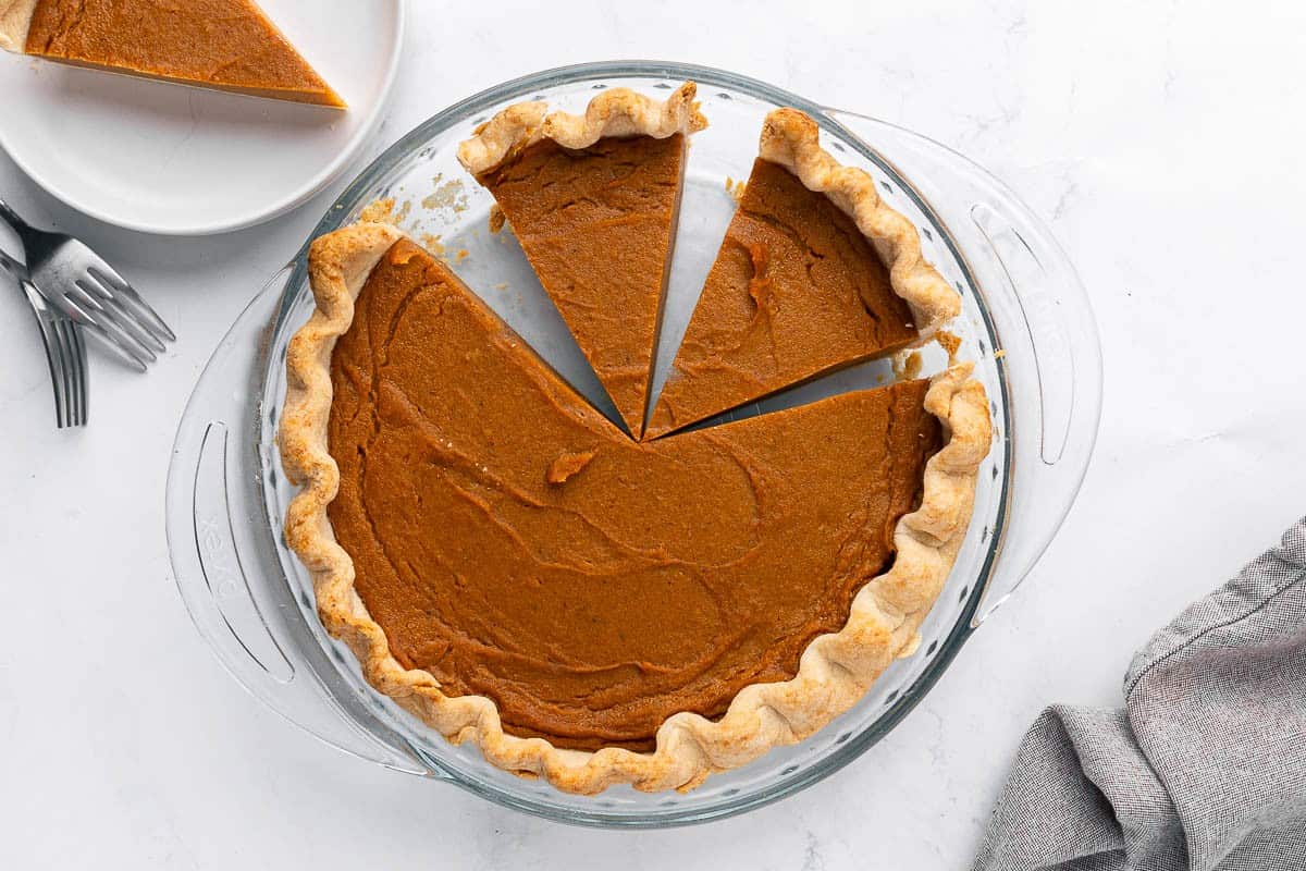 Vegan Sweet Potato Pie.