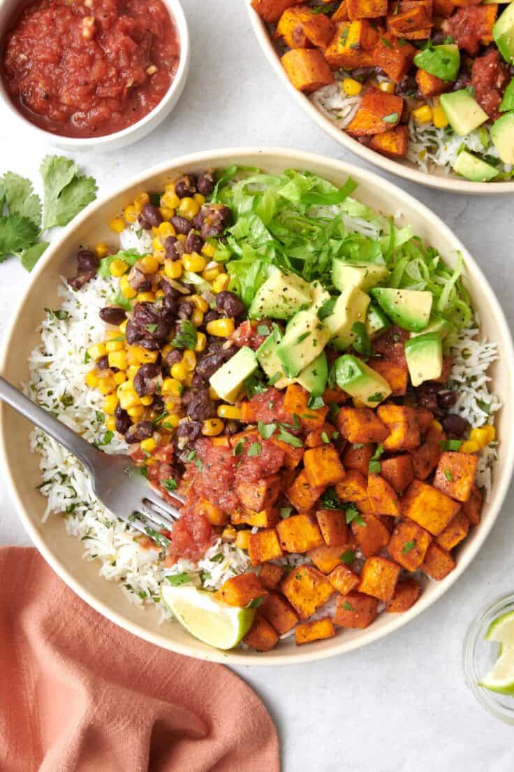 Flavor-Packed Vegetarian Burrito Bowl - FeelGoodFoodie