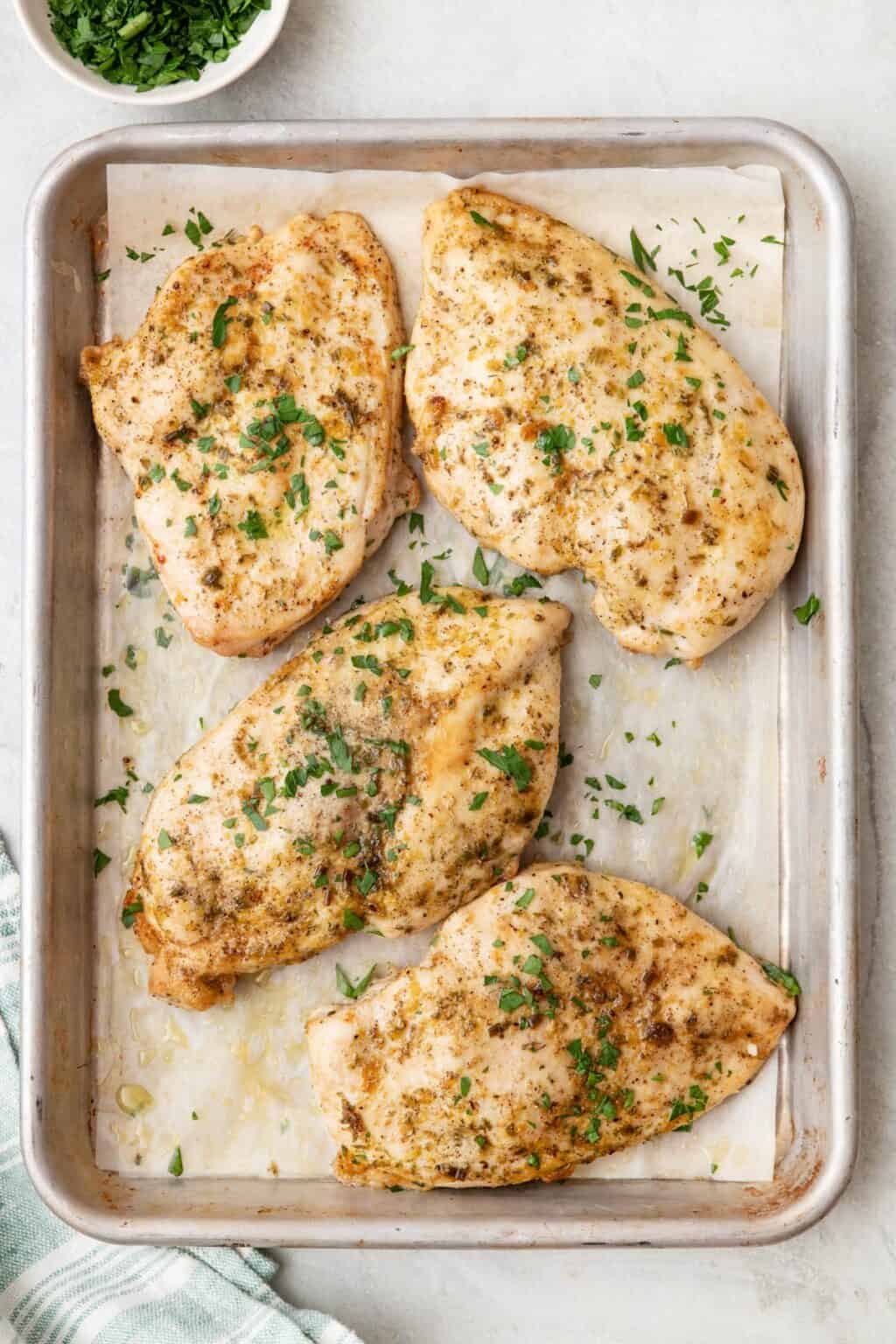 Baked Ranch Chicken {Big Flavor, No Breadcrumbs!} - Feel Good Foodie