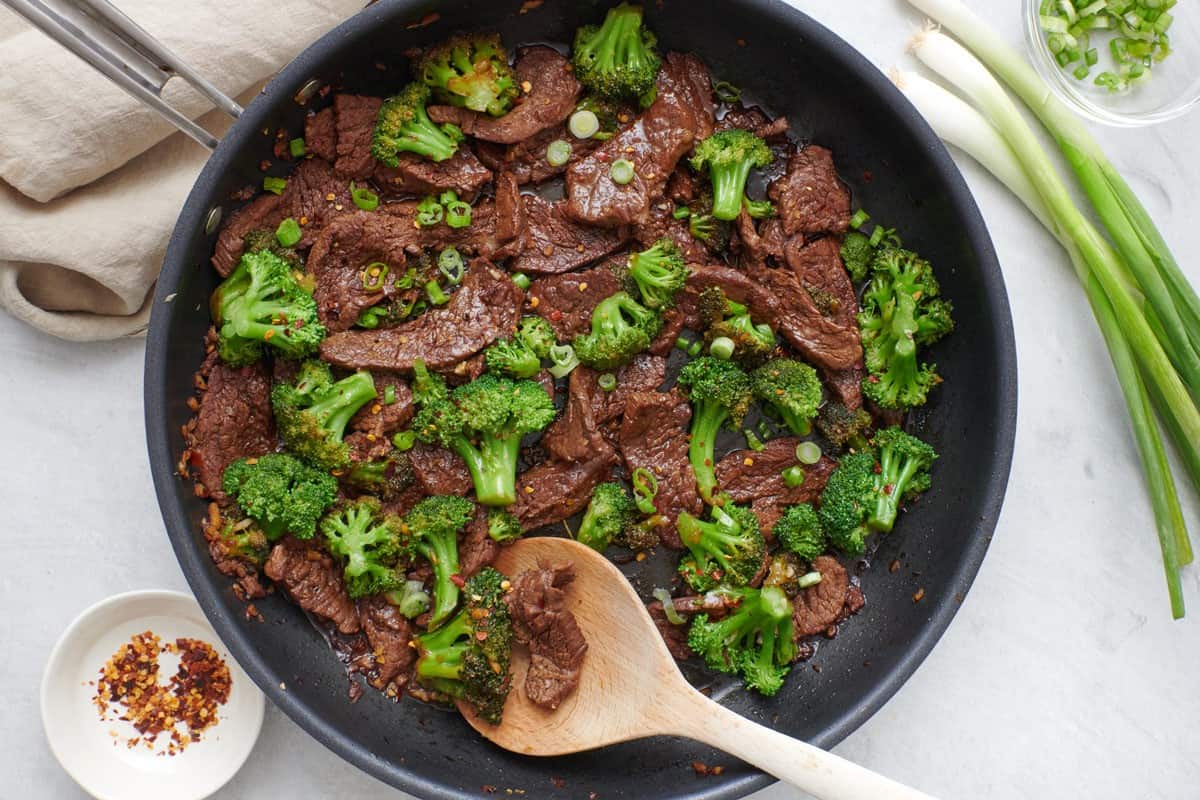 Beef and Broccoli Stir Fry.