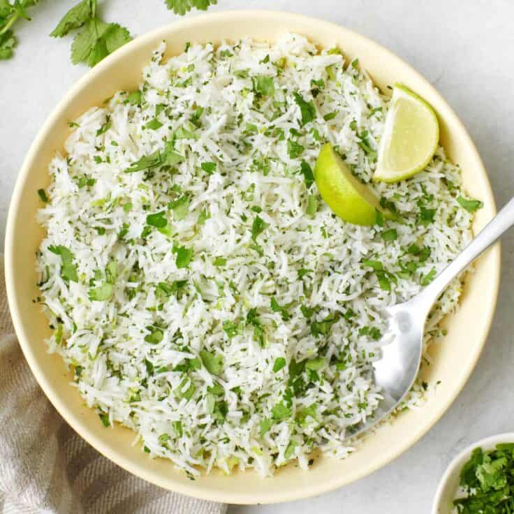 Cilantro Lime Rice - Feel Good Foodie