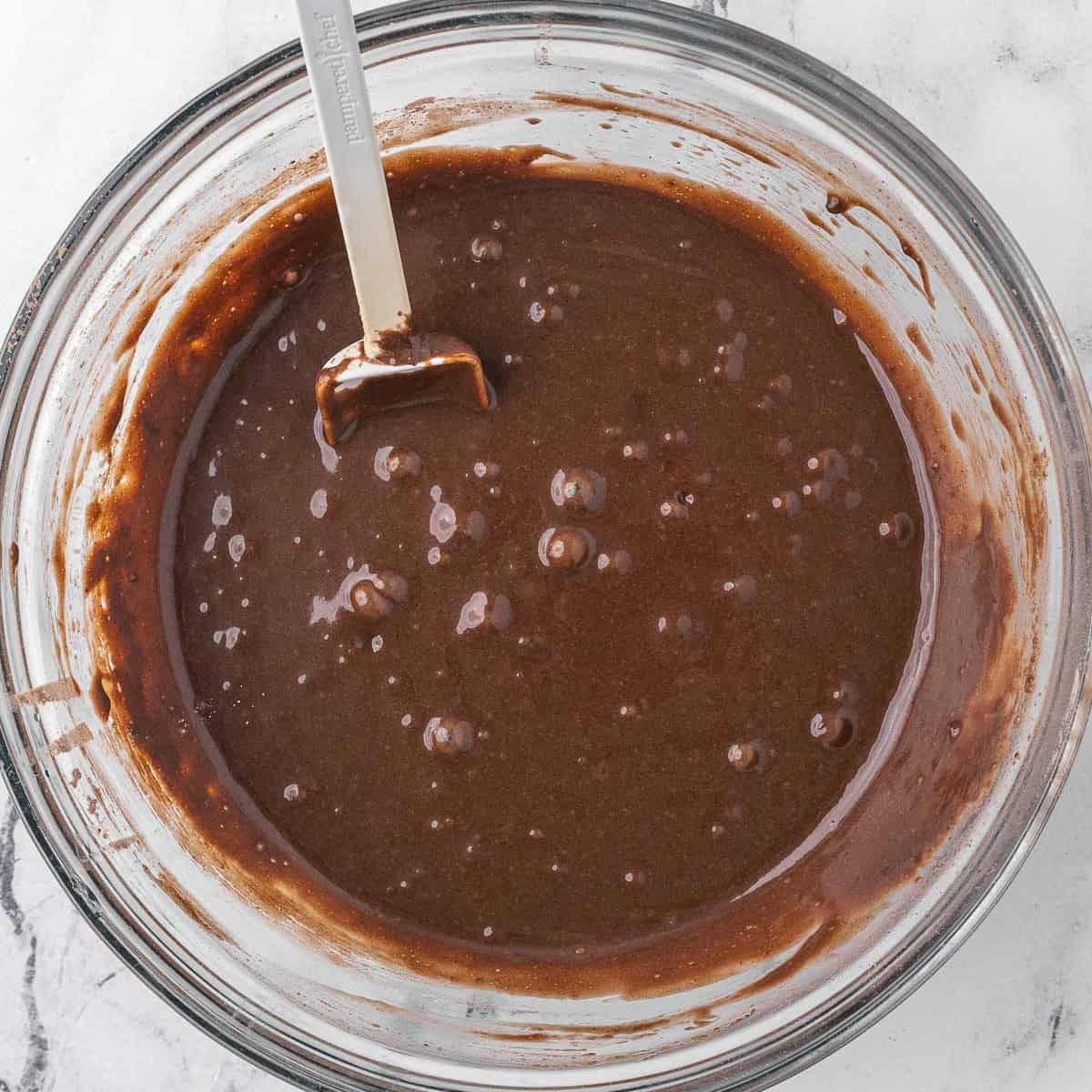 Batter fully combined.