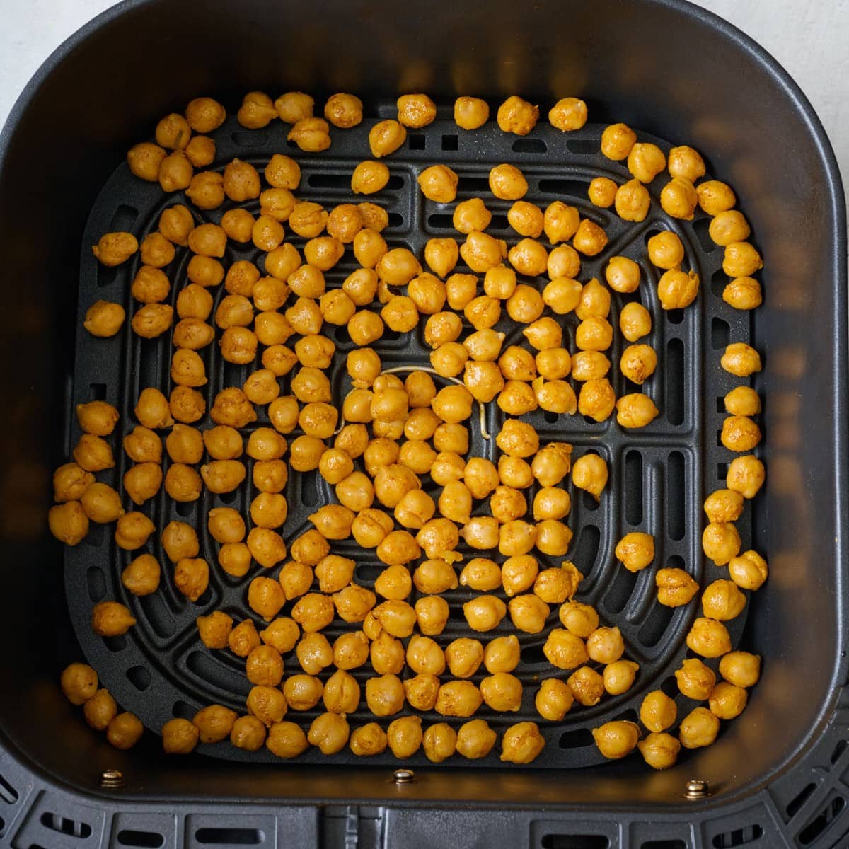 Spread out in a single layer in air fryer.