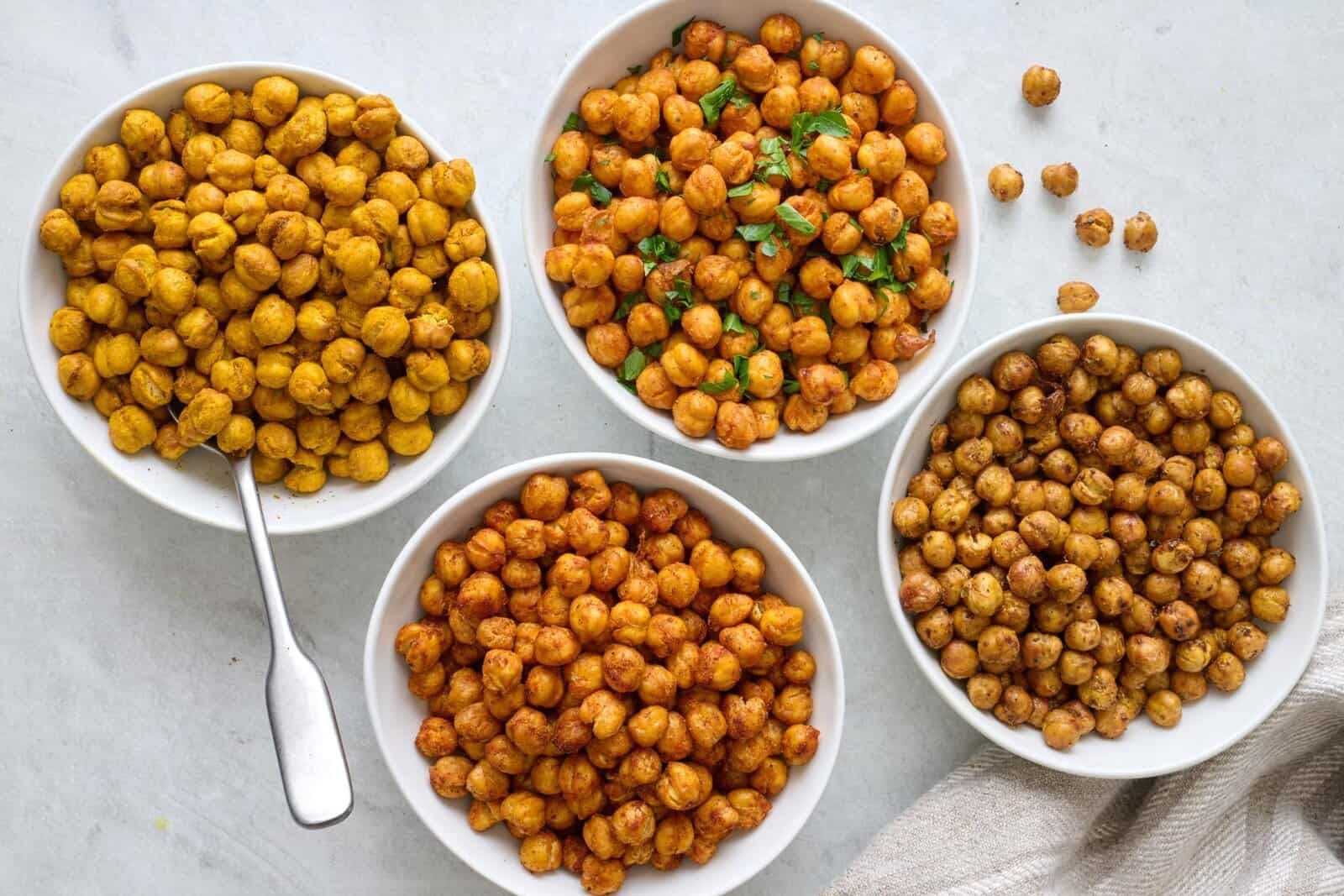 Roasted Chickpeas.
