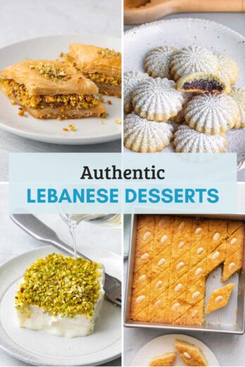 Authentic lebanese dessert recipes featured image.
