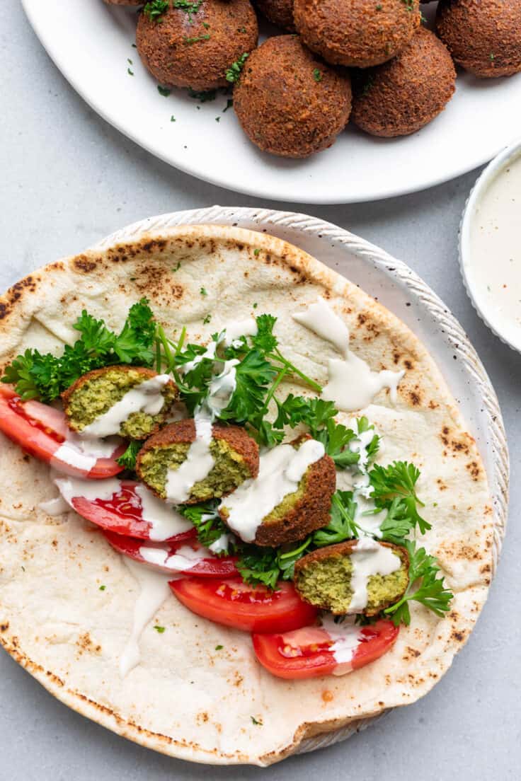 Crispy Falafel - Feel Good Foodie