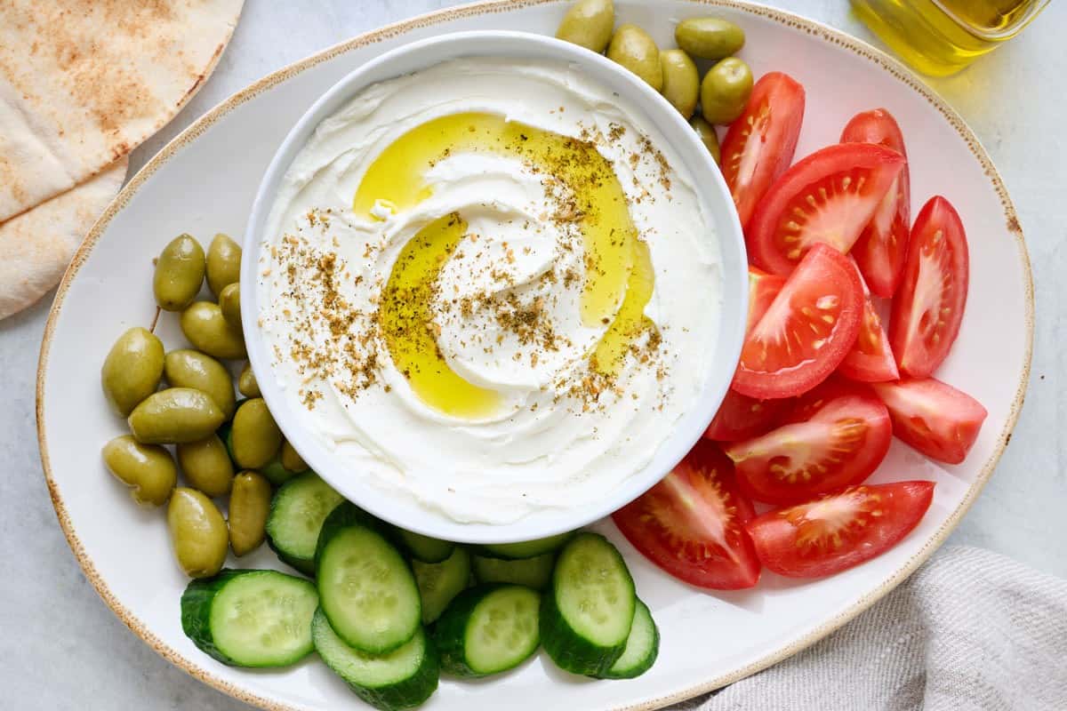 Homemade Labneh.