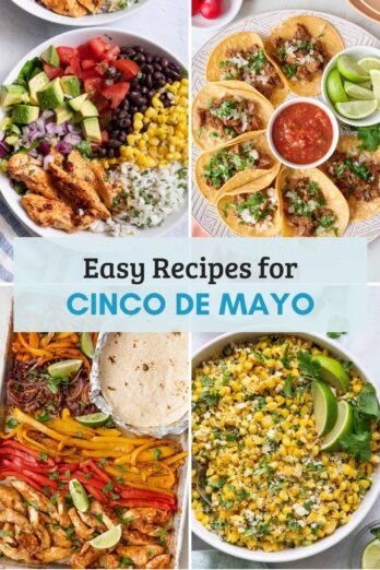 Easy recipes for Cinco de mayo featured image.