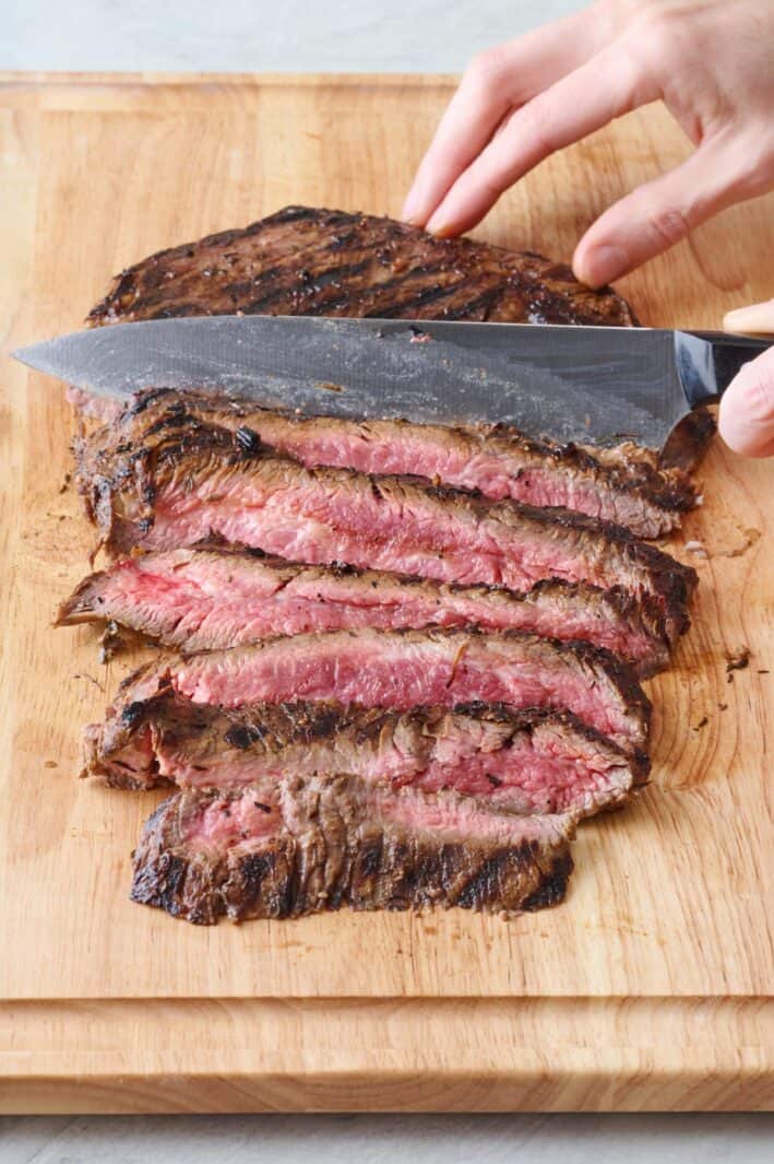 How to Cut Flank Steak For Tender Meat Feel Good Foodie