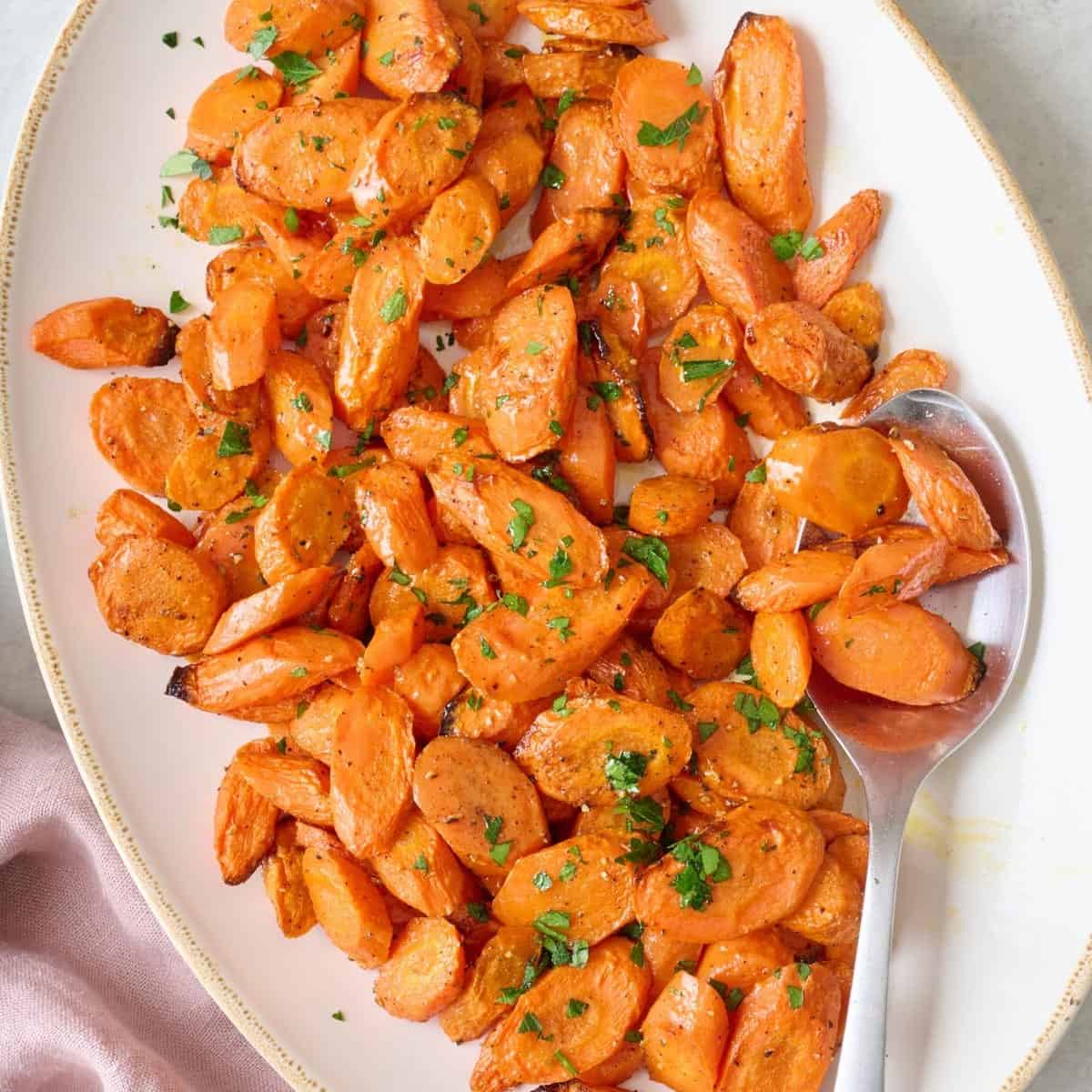 Roasted Carrots.