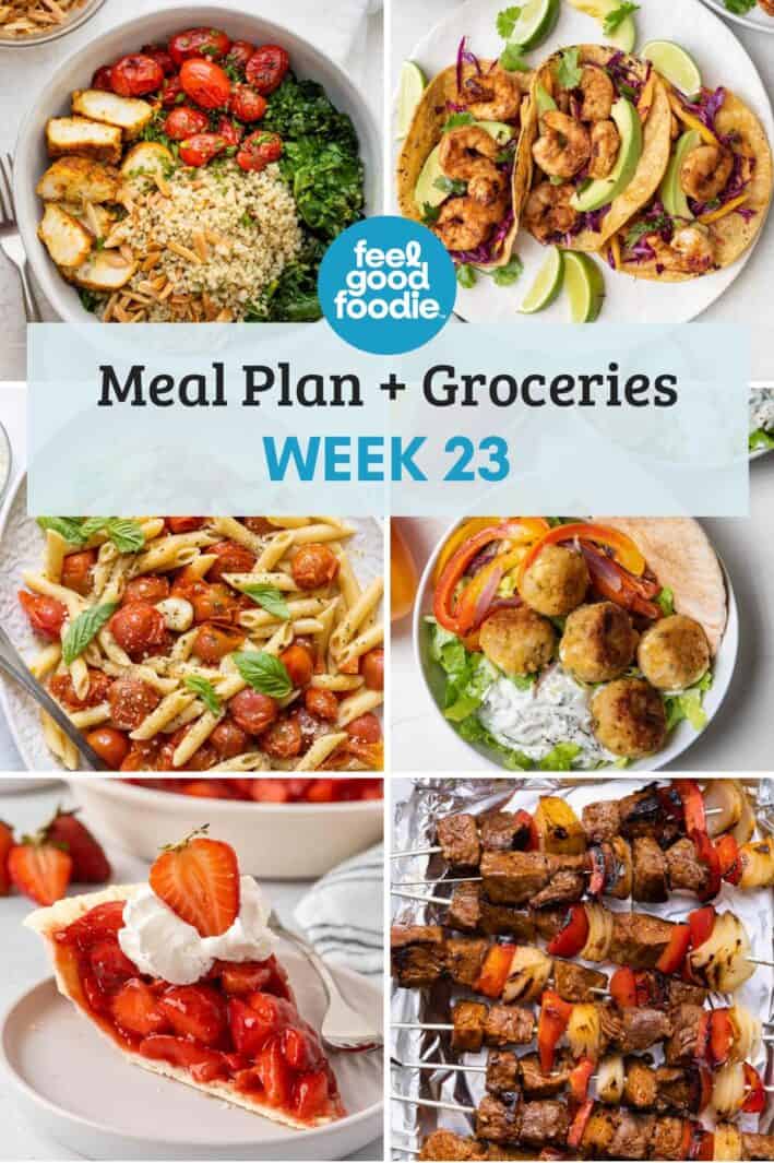 Personalized FREE Meal Plans - Feel Good Foodie